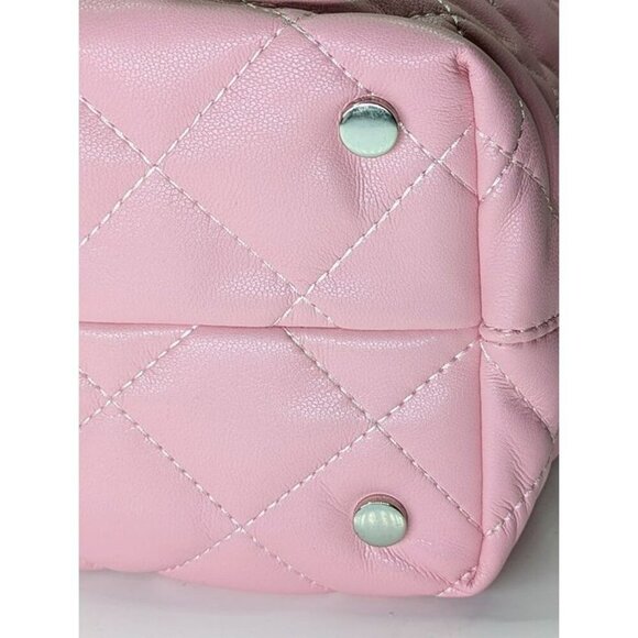 I.N.C. International Concepts Andria Quilted Extra Large Tote Pink (MSRP $100) - Picture 9 of 11